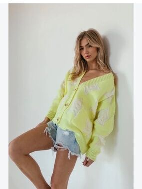 Bucket list cardigan